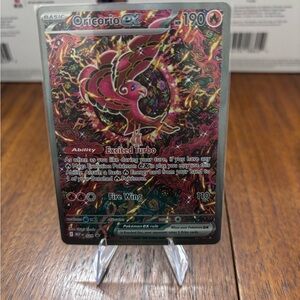 Pokémon Oricorio ex 024 Promo foil card ultra rare near mint